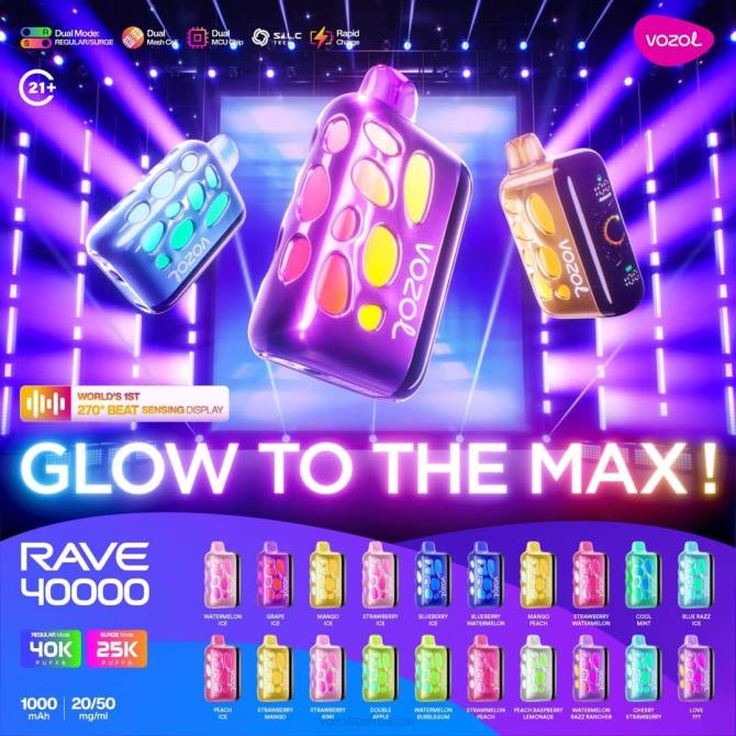 Vozol Rave 40000 44F41