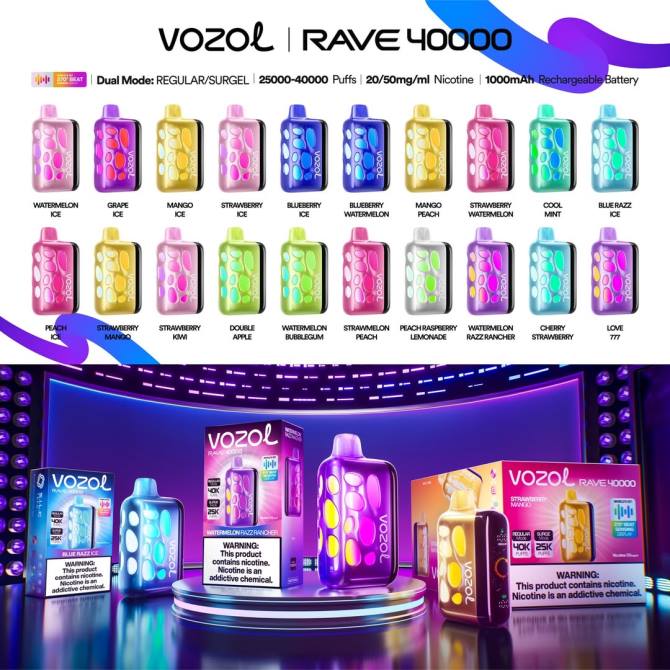Vozol Rave 40000 44F41