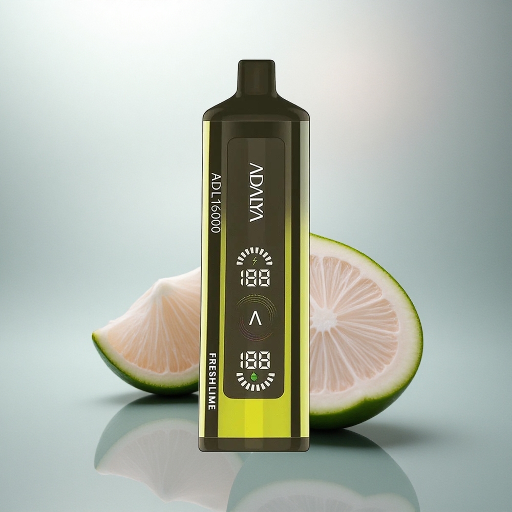 Adalya ADL 16000 PRO Təzə Limon 25ml Smart Mesh Coil USB-C
