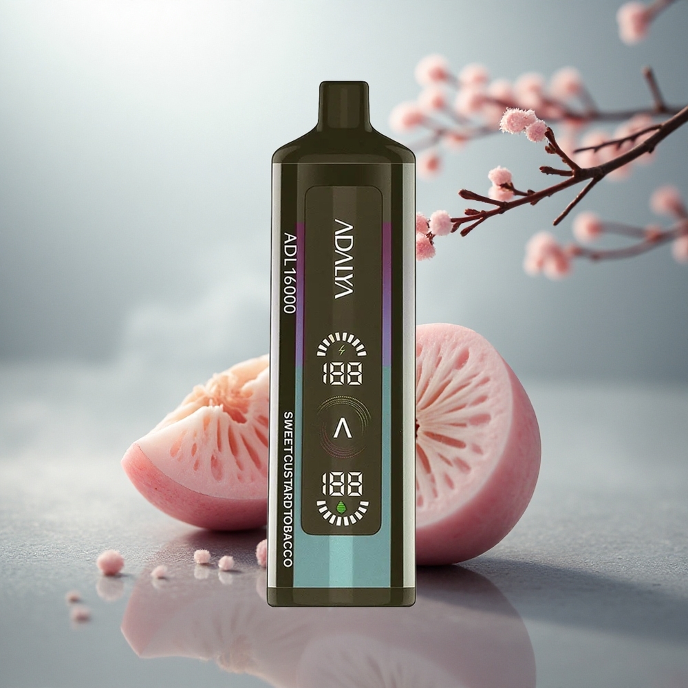 Adalya ADL 16000 PRO Şirin Kremli Tutun - 25ml Maye - 1000 mAh Batareya