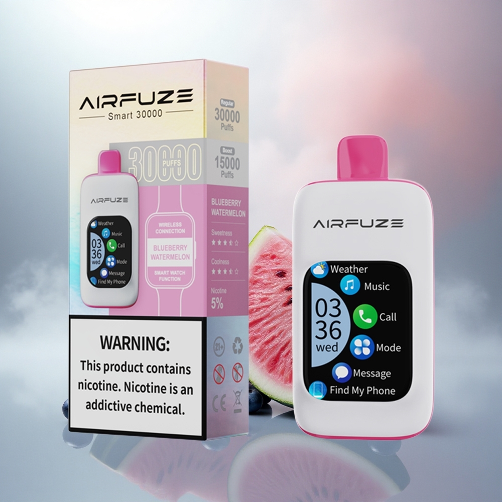 AirFuze Smart 30000 Göyəmçi Qarpız 5% Nikotin 900mAh