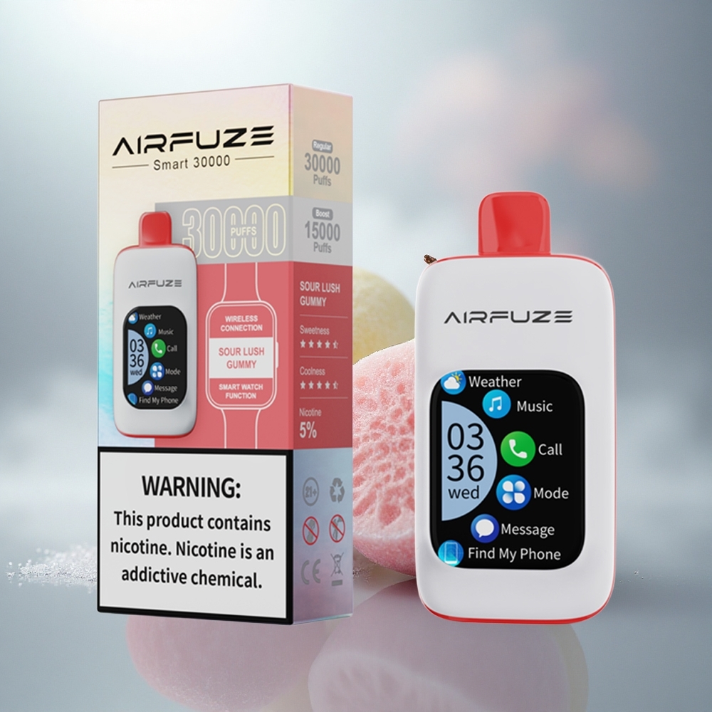 AirFuze Smart 30000 Turş Lush Jelibon 900mAh 5% nikotin