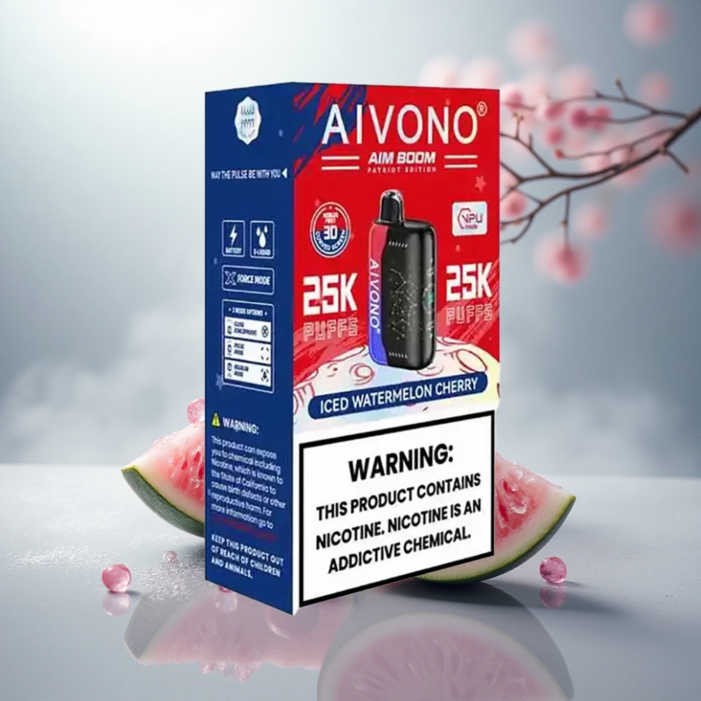 Aivono Aim Boom 25000 Soyuq Qarpız Albalı 650mAh