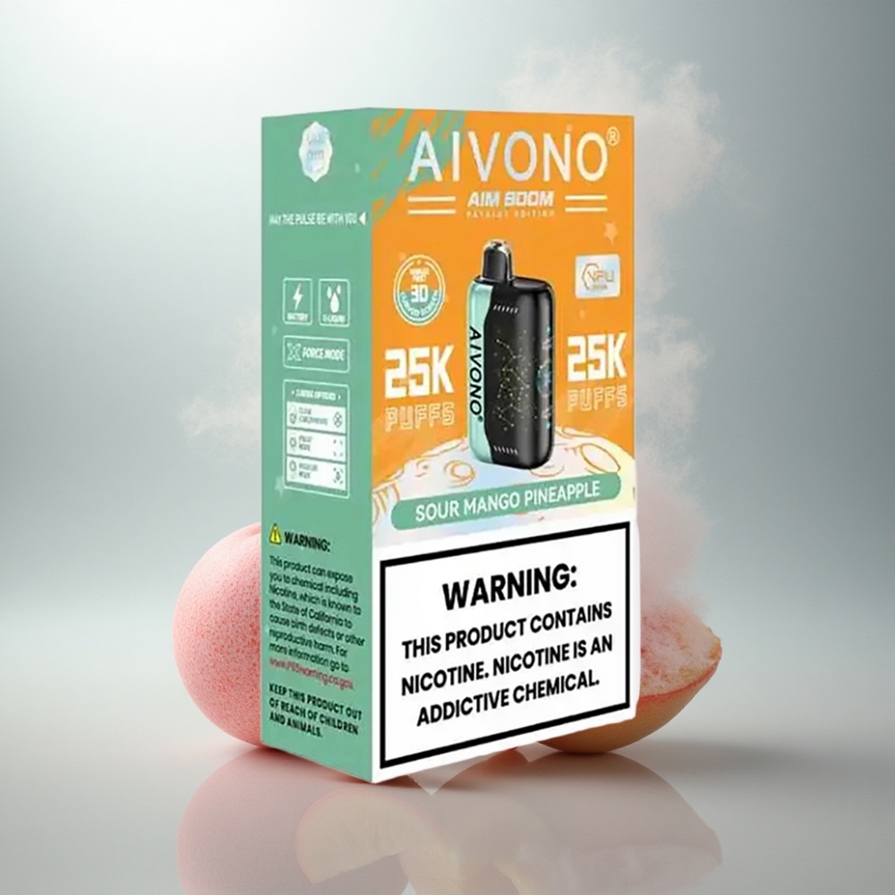 Aivono Aim Boom 25000 Turş Manqo Ananas 650mAh