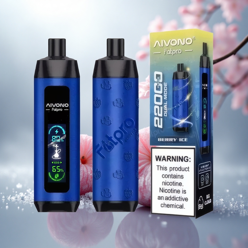 Aivono Aim Fatpro 22000 Gilə Buzu 5% Nikotin 600mAh