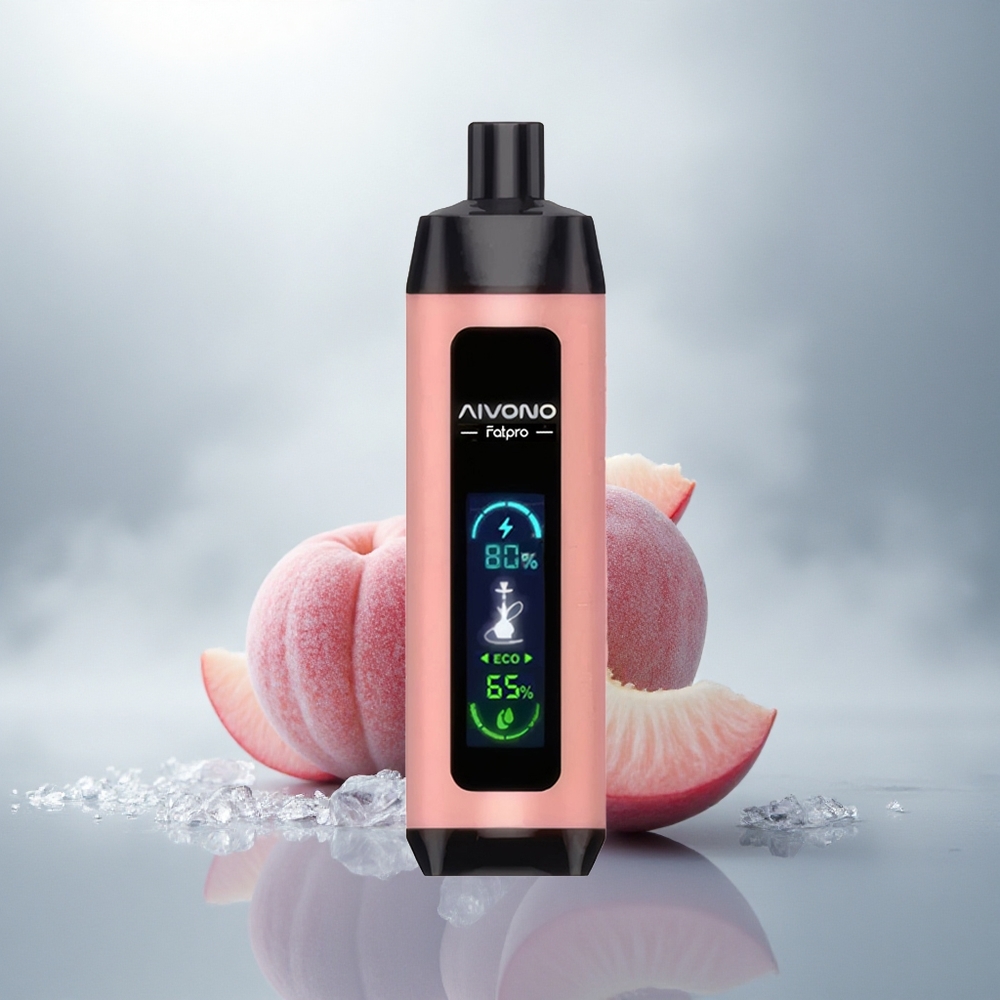 Aivono Aim Fatpro 22000 Şaftalı Buz 5% Nikotin 600mAh 28ml