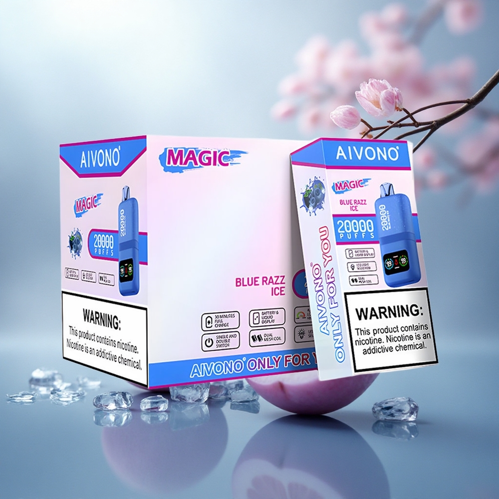 Aivono Aim Magic 20000 Göy Moruq Buzu 5% Nikotin 600mAh