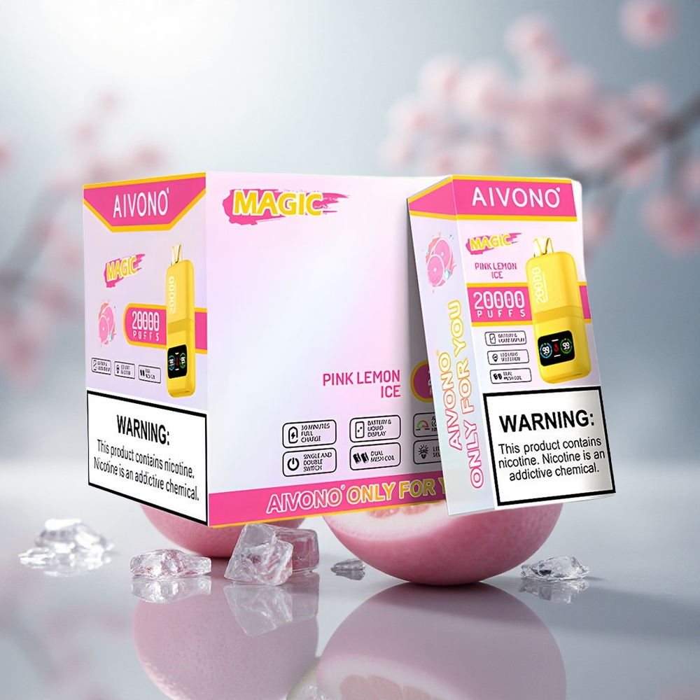 Aivono Aim Magic 20000 Çəhrayı Limon Buzu Dual Mesh Coils 600mAh