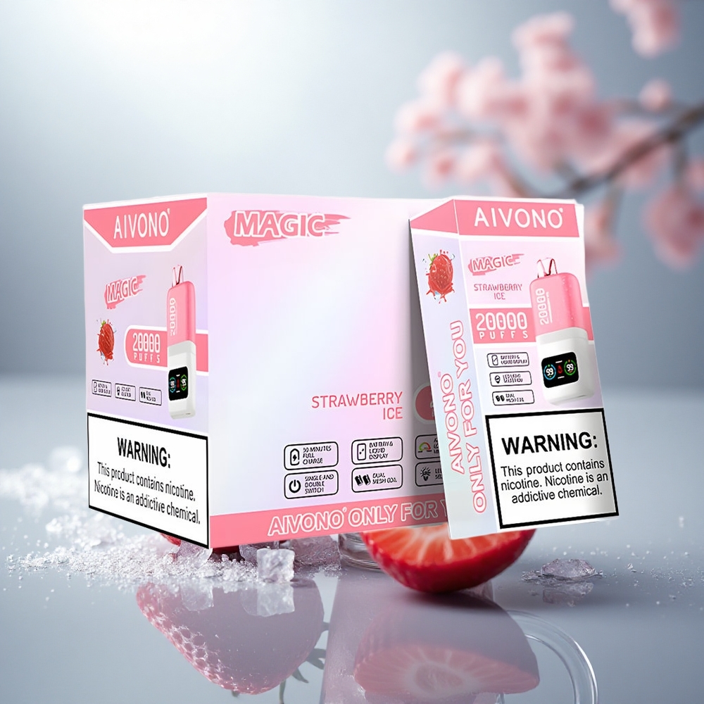 Aivono Aim Magic 20000 Çiyələk Buzu 26ml Dual Mesh 600mAh