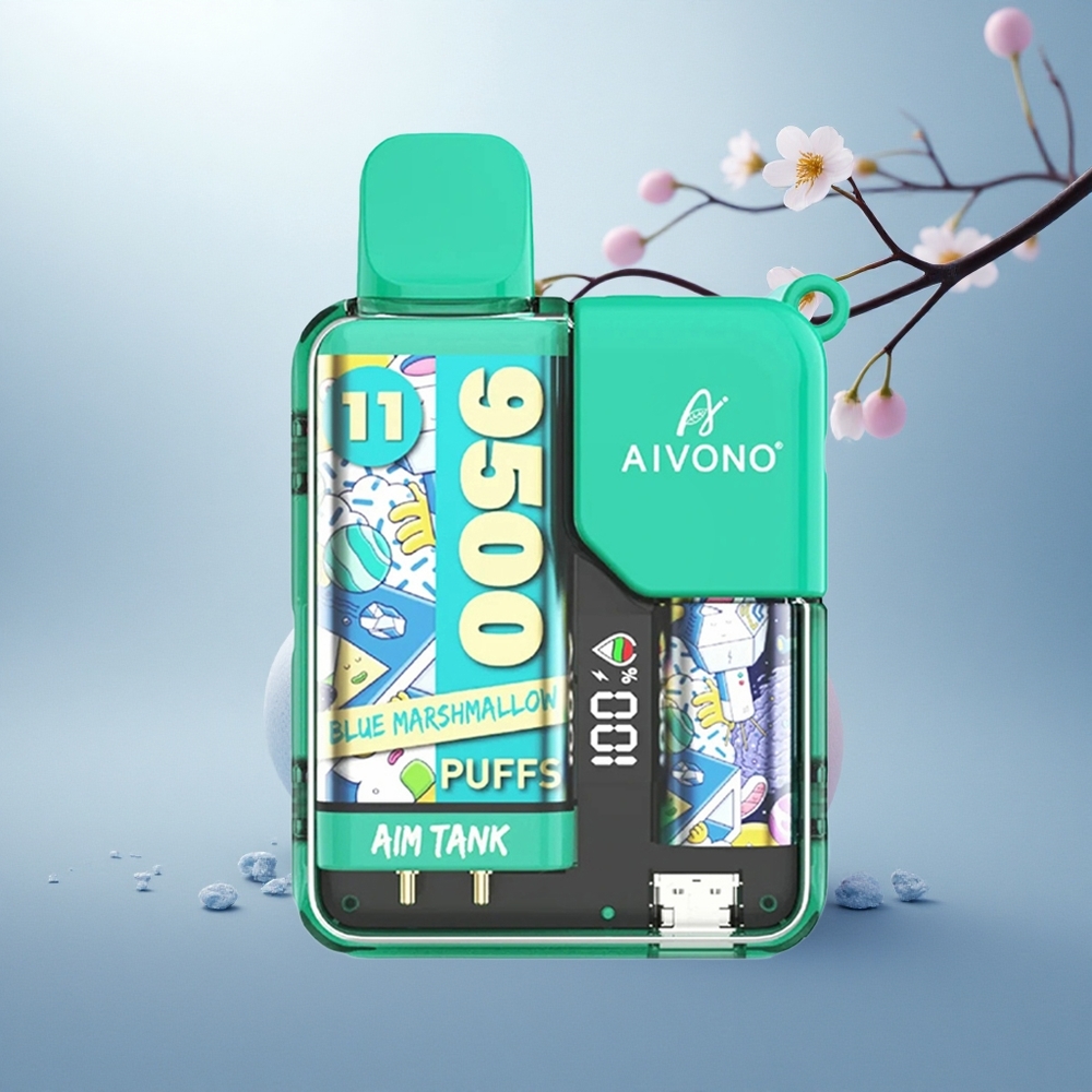 Aivono Aim Tank 9500 Göy Xaş-Xaş 650mAh Aivono Aim Tank 9500 Göy Xaş-Xaş 650mAh