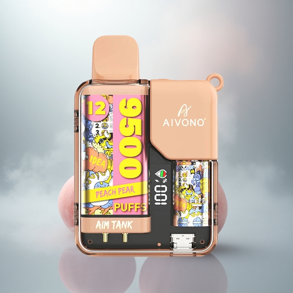 Aivono Aim Tank 9500 Şaftalı Armud 650mAh